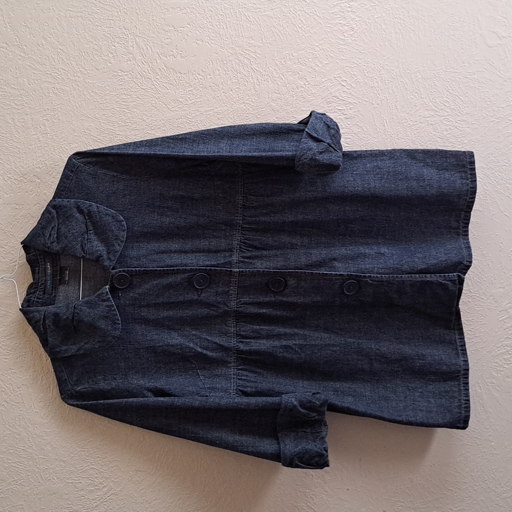 French Cuff denim top